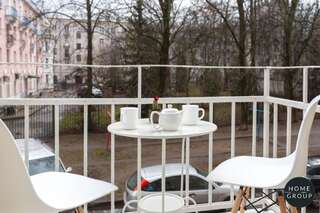 Апартаменты Shell Apartments Минск Апартаменты с балконом-34